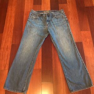 Men’s Old Navy Boot Cut Blue Jeans SZ 36x30